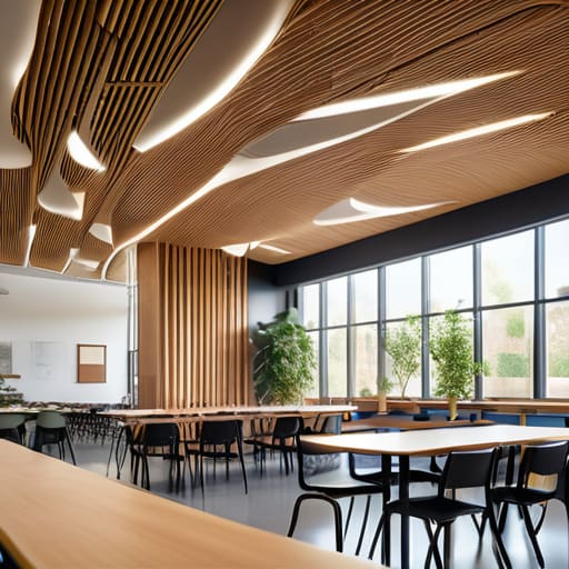 Managing Student Lunchroom Volume Through Realistic Spatial Logic