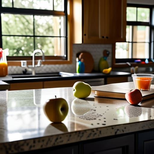 Choosing durable countertop materials for families.