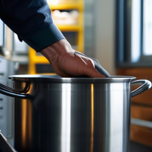 Lifting Stock Pots and Delivery Crates