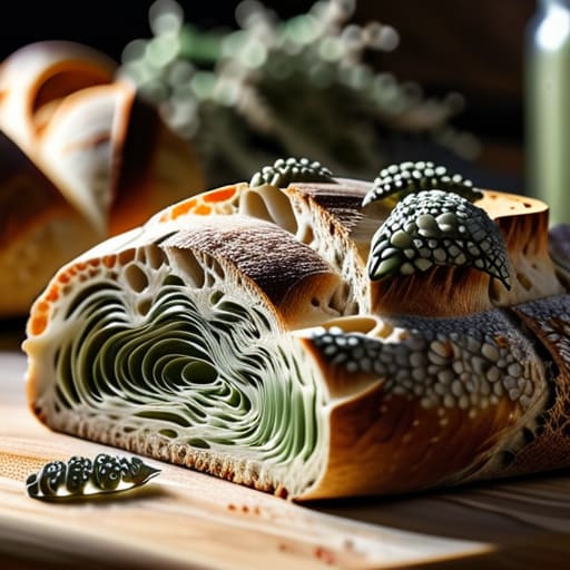 Identifying signs of food spoilage and mold.