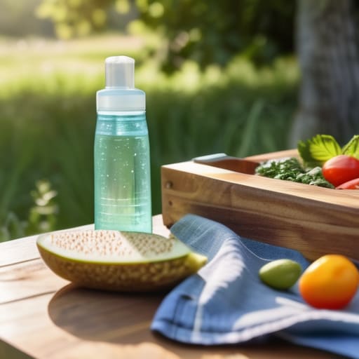 Safe food handling practices for outdoor picnics.