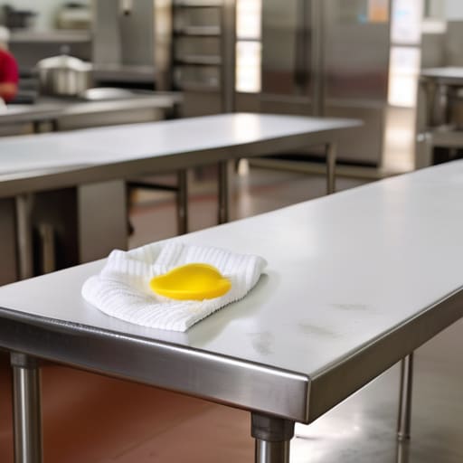 Practical Surface Cleanliness Assessment for Busy Kitchens
