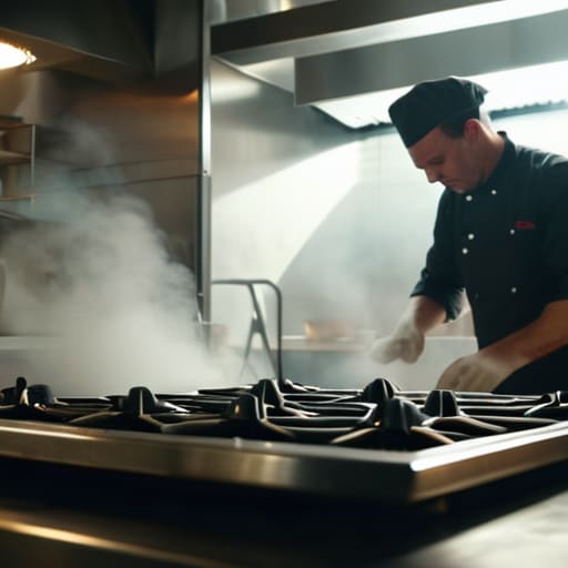 Working in a Kitchen at Thirty-five Degrees